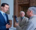 الرئيس "الأسد" لوسائل إعلام أوروبية: الحصار الغربي والأوروبي ضد سورية يلعب دوراً مكملا للدمار والقتل الذي يرتكبه الإرهابيون في دفع الناس إلى مغادرة بلادهم