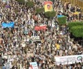 مسيرة حاشدة بالعاصمة صنعاء بعنوان 