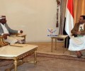 رئيس المجلس السياسي الأعلى يلتقي وكيل محافظة أرخبيل سقطرى