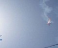 صور حطام طائرة التجسس الأمريكية التي أسقطتها الدفاعات الجوية بصنعاء