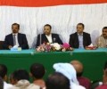 الرئيس الصماد يرأس لقاءا موسعا بقيادة محافظة الحديدة والمشائخ والوجهاء