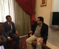 السفير اليمني لدى سوريا يلتقى السفير الهندي في دمشق ويبحث معه العلاقات الثنائية بين البلدين