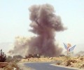 طائرة بدون طيار معادية تشن أربع غارات على منطقة حريب نهم غربي مأرب