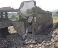 استهداف طيران العدوان السعودي الامريكي لمدرسة في محافظة صعدة وتدميرها بالكامل
