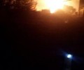  عاجل :  تصاعد النار  من التموين العسكري بعصر من جراء قصف طيران العدوان 