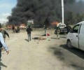 استشهاد وجرح عشرات المدنيين جراء تفجير إرهابي استهدف تجمع حافلات أهالي كفريا والفوعة في منطقة الراشدين غرب حلب