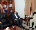 رئيس الوزراء يستقبل القائم بأعمال السفارة الإيرانية في صنعاء