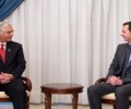 الرئيس الأسد يبحث مع رئيس مجلس الشيوخ الباكستاني قضية الإرهاب وضرورة وجود موقف مبدئي بمحاربته من قبل جميع الدول