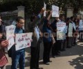 حركة (البديل الثوري) المصرية تنظم وقفة احتجاجية بالجيزة ضد العدوان على اليمن