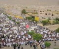 صنعاء :  حشد جماهيري في الذكرى السنوية للصرخة 