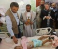 منسقة الشؤون الإنسانية في اليمن تزور جرحى جريمة ضحيان بصعدة