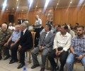 السفير القانص يشارك في مجلس عزاء  للمناضل بسام الشكعة في دمشق
