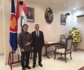 سعادة السفير القانص يعزي بالرئيس الإندونيسي السابق بحرالدين حبيبي