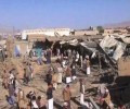 طائرات العدوان السعودي تشن خمس غارات على مزراع مواطنين في محافظة صعدة
