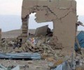 طيران العدوان السعودي يستهدف قلعة حريب التاريخية في مأرب