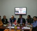 وفد الأحزاب السياسية اليمنية يلتقي أحزاب ميثاق العمل الديمقراطي بتونس