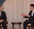 الرئيس الأسد لولايتي: الدول الغربية والإقليمية التي أججت الإرهاب في سورية تواصل دعم الإرهابيين سراً وعلناً رغم الجهود الرامية لوقف القتال ودعم الحل السياسي