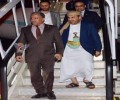 الوفد الوطني يصل إلى العاصمة العمانية مسقط في طريق عودته إلى صنعاء