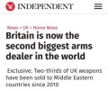 “الإندبندنت”: بريطانيا ثاني دولة مصدّرة للأسلحة في العالم.. وأغلب المبيعات للدول القمعية